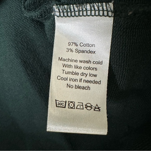 Lilla P Women’s M Forest Green Funnel Neck Swing Sweater Coat - Picture 4 of 5